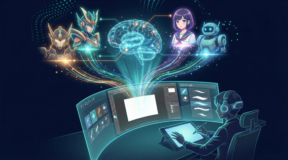 媚黑AI动漫创作工具